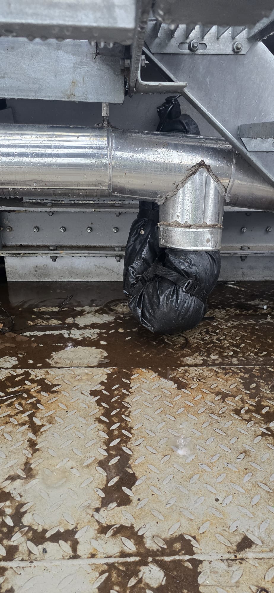 FSE insulation bag installation